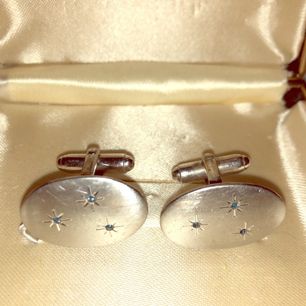 Men’s Vintage Sterling “ANSON” Brand Cufflinks